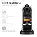 Nespresso De'Longhi CitiZ Platinum EN220.T, Kapsel-Kaffeemaschine, 4 Tassengrößen, 19 bar, 1260 W, Titan