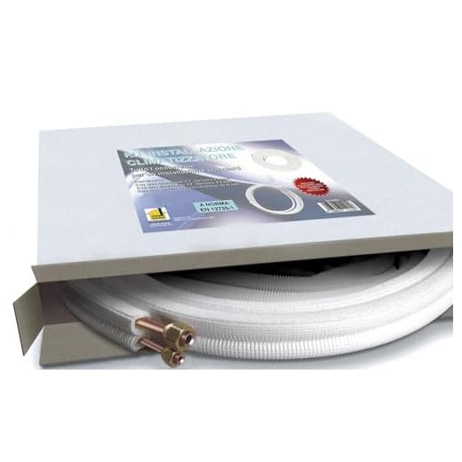 Kit de tubos de cobre para climatizador de 1/4, 3/8 y 7 m, conectores para tubo de condensación y aire acondicionado