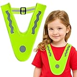 Visibilité améliorée pour plus de sécurité : améliore visuellement la visibilité de l'enfant dans des environnements complexes grâce à sa conception réfléchissante, offrant ainsi une plus grande tranquillité d'esprit aux parents. Un accessoire de sécurité indispensable pour les sorties quotidiennes des enfants.