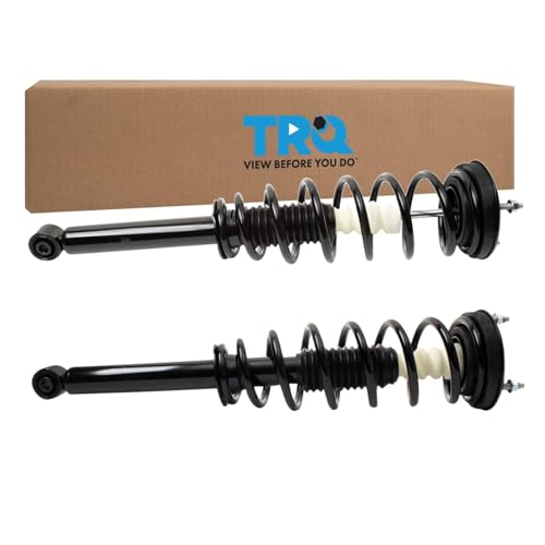 Image of TRQ Rear Shock & Spring Assembly Set Compatible with 2001-2006 Lexus LS430