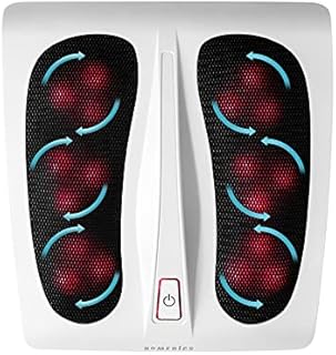 Homedics Masażer do Stóp, Biały/Czarny, 18 Głowic