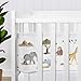 Sweet Jojo Designs + BreathableBaby 2-Piece Breathable Mesh Crib Liner Set (Jungle Animals) for Boys/Girls, Baby, Infants/Newborn Nursery (Boho, Safari Animal, Elephant, Lion, Leopard, Cheetah, Green)