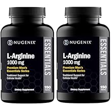 Nugenix Essentials L-Arginine Amino Acid Supplement, 1000 mg, 300 Tablets