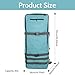 Yaoliucp Paddle Board Bag 84L Shoulder Bag Backpack Nylon Kayak Paddle Bag with Waist Belt Buckle Straps, Zippered Portable Surfboard Bag for Paddleboard Surfboard Accessories, Paddle Board Bag