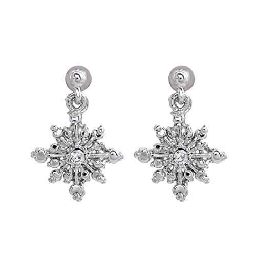 See full amazon price history chart for Gehena By Estele - Rhodium tone Diamond snowflake Dangle Earrings Gehena By Estele - Rhodium tone Diamond snowflake Dangle Earrings (B08KX3TZFV) Amazon Price History, Amazon Price Tracker