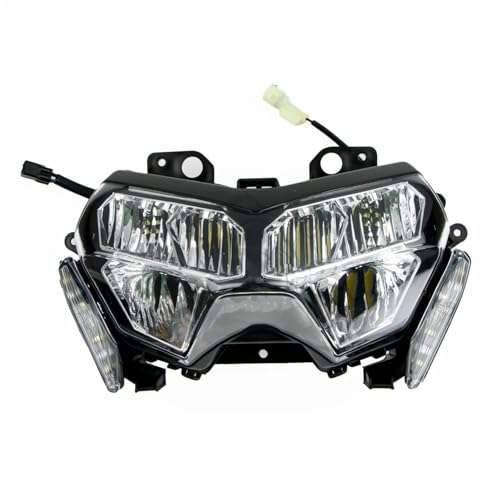 ONETREND Faro Motocicleta Para Kawasaki Para Z900 2020-2024 Z 900 ZR900 2021-2023 Delantero Led Motocicleta Montaje Faro Accesorio Luz Principal Headlight Moto(With side light)
