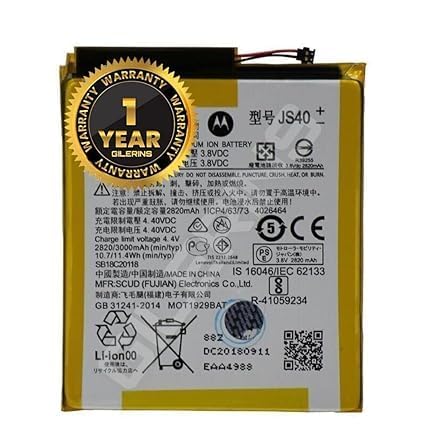 Image of Original JS40 Battery for Motorola Z3 Play XT1929-1 XT1929-4 XT1929-5 XT1929-6 XT1929-8 Battery with 1 Year Warranty** (GG242)