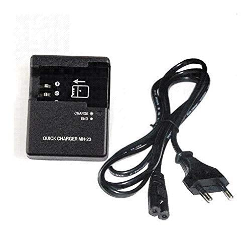 Dynacam MH 23 Battery Charger - for Nikon D40 D40X D50 D60 D70 D70s D80 D100 D300 D700 D3000 D5000 D5100 Camera EL9 EN-EL9