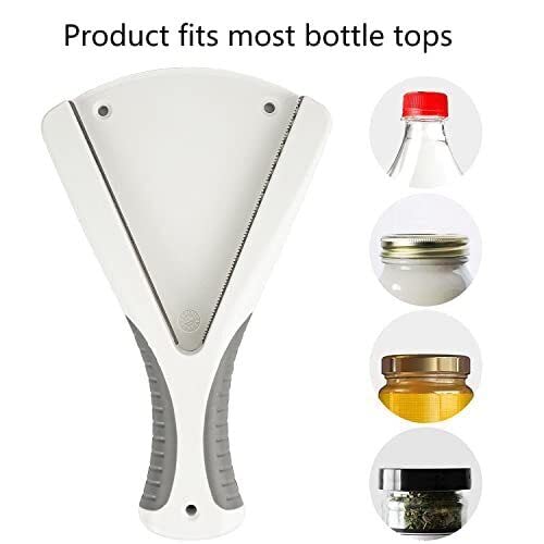 Ophaq Jar Opener, Jar Bottle Opener, Jar Lid Opener Tool, Jar Lid Opener For Seniors & Weak Hands, Under Cabinet Jar And Bottle Opener Tool, Jar Opener For Weak Hands Or Seniors With Arthritis #TOP3