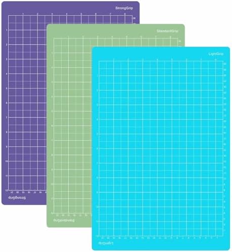 6x Schneidematten Für Cricut Joy - Rutschfeste Cutting Mats Set