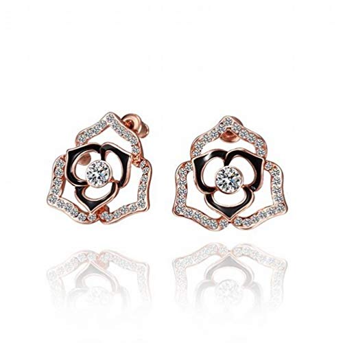 Boucles d'oreilles diamants verts bijoux de mode tendance pour femme moderne