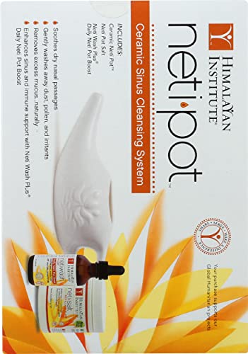 Image of Himalayan Chandra Neti Pot Complete Sinus Cleansing System Starter Kit