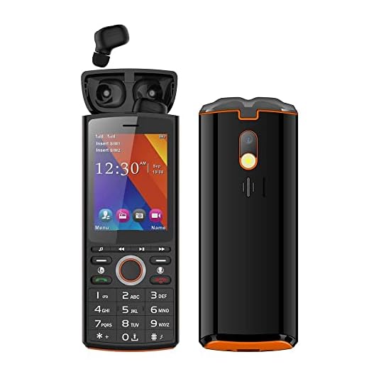 Lsqdwy Touch Tone telefoner, bartelefoner, Bluetooth-headset mobiltelefoner, äldre mobiltelefoner, stora skärmar mobiltelefoner lämpliga för äldre och studenter –