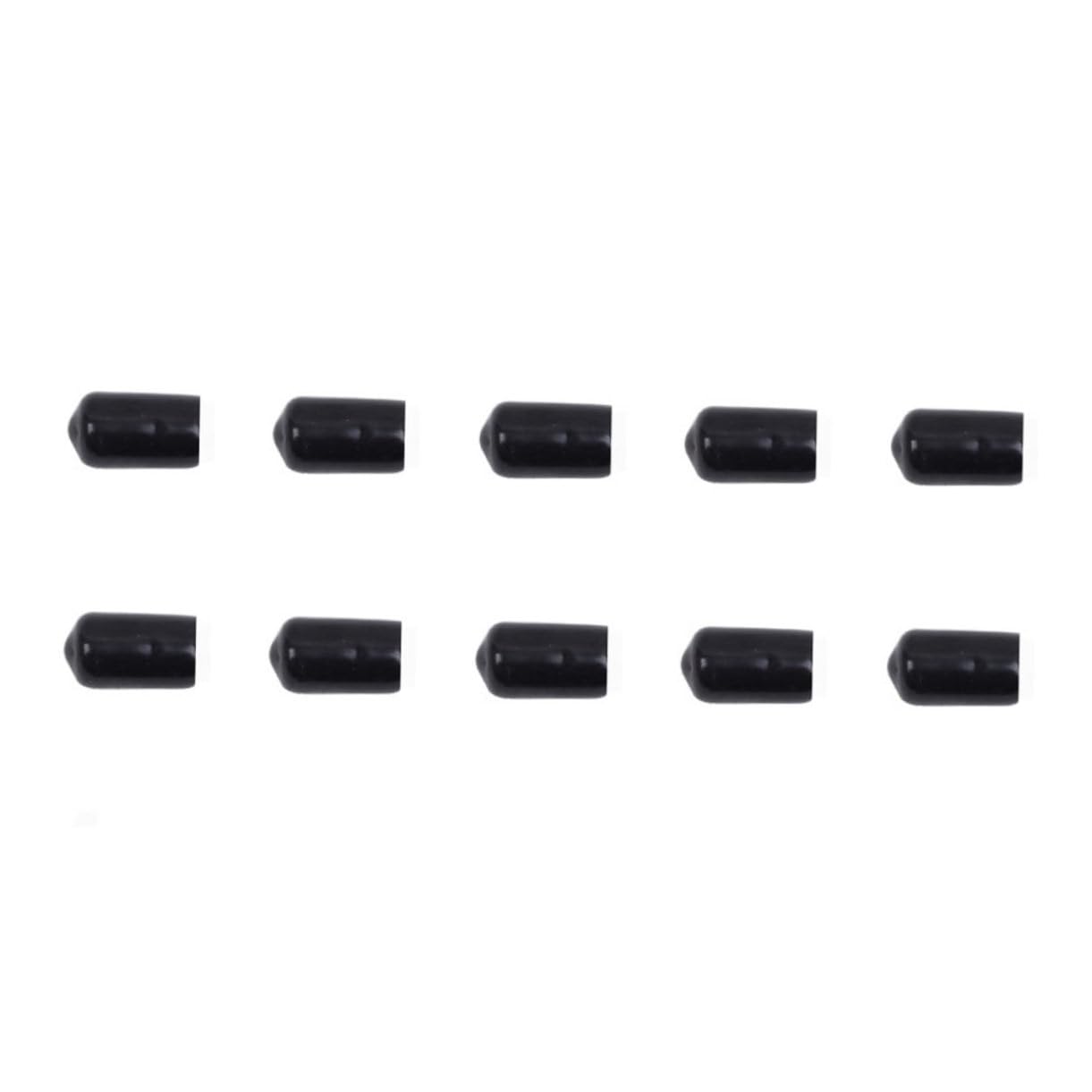 balacoo 10pcs 8mm Safety Rubber Archery Arrowheads for Practice Tips Arrow Broadheads Outdoor Hunting Training