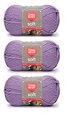 Bulk Buy: Red Heart Soft Yarn (3-Pack) Lilac E728-9528