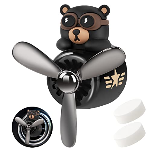 URAQT Aromaterapia para Coche Pilotos, Difusor Jacó, Aroma Clips Car Perfume, Ambientador de Ventilación con 2 clips, Ambientador para Coche, Máquina de Aromaterapia, Decoraciones de Aromaterapia