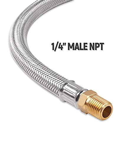 GASPRO-15-Inch-Braided-RV-Propane-Pigtail-Hose-Durable-Camper-Gas-Line-Replacement-for-Propane-Tank-14-Inch-Male-NPT-x-QCC-1-2-Pack