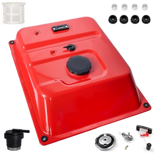 Feralmoto Replacement Metal Gas Fuel Tank for Predator 8750 Inverter Generator 71340 59190 57480 72937 5.94 Gallon 22.5L Capacity Front Fuel Gauge Type with Cap Filter Valve Kit