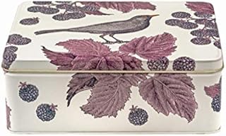 Thornback & Peel TP2668 Thornback and Peel Blackbird and Bramble Deep Rectangular Cake Tin, Purple/Multi, 1.7 liters