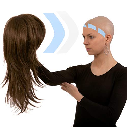 PIXNOR Extensão Do Cabelo Fita Abas-36 Peças Perucas de Cabelo Fita Adesiva Dupla Face para a Substi