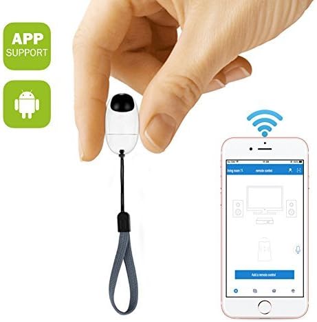 Haoweiming Smart IR Remote Control Adapt for Android Smart Phone, Mini Infrared Universal Control Hub,All in One for Air Conditioner/TV/DVD/STB (Type C)