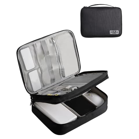 OrgaWise Travel Electronics Organiser with Cables Cover