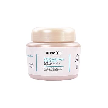 مقشر الجسم بالقهوة والزنجبيل من هيرباكول | مضاد للسيلوليت | Herbacol Exfoliante Cafe y Gengibre | 17 فلوريدا أوز.