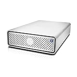 G-Technology 6TB G-Drive with Thunderbolt 3 and USB-C Desktop External Hard Drive, Silver - 0G10491