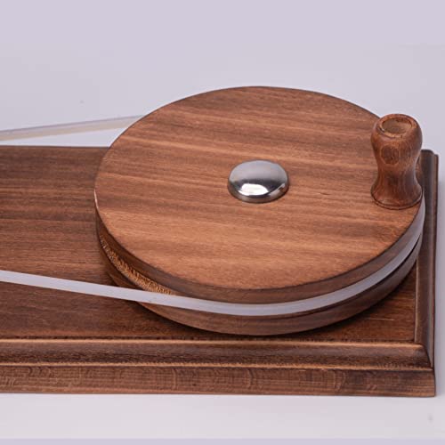 Inanosa Handcrafted Heavy Duty Wooden Yarn Ball Winder - Antique Wooden Yarn Winder - Table Top Yarn Swift (Yarn Winder & Swift (Combo)) #TOP6