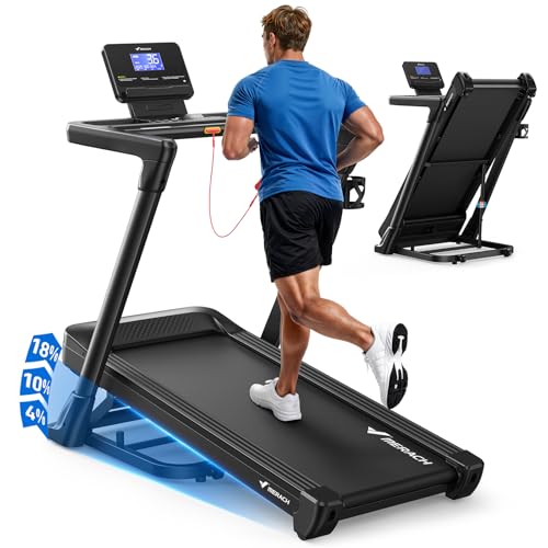 MERACH Treadmill with 18% Auto Incline