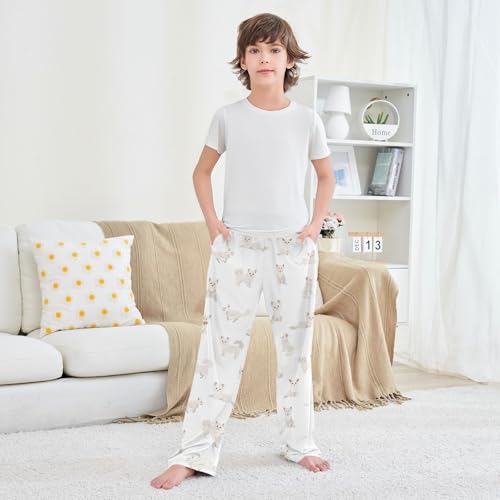 Boys' Pants Dogs Cute Chihuahua Long Bottoms Jogger Pants Elastic Waist Trousers with Pockets S-XL 5