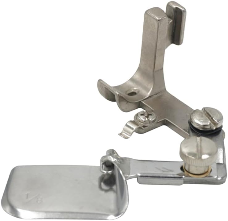 Binding Attachment Folder Sewing Machine Binder 2.75X1.96X1.37In Overlock Presser Foot for Lockstitch Industrial Household Sewing Machines