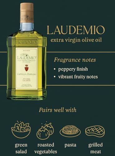 Castello di Poppiano Laudemio Aceite de Oliva Extra Virgen 17 fl oz miniatura 2