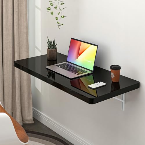 High Gloss Wall Mounted Folding Table