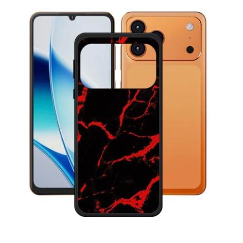 BMPNLSZ �K�pHotwav A17 Pro Max�p�ėpTPU�ی�J�o�[�A�t���L�V�u���V���J�Q���C�g�\�t�g�V�F���w�ʕی�J�o�[�K�pHotwav A17 Pro Max�p�o���p�[�S���ی�J�o�[(6,75") - WZ12