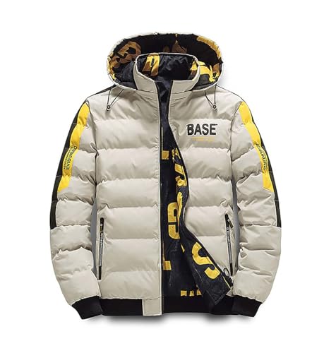 Men Reversible Winter Jacket Outdoor Hooded Parkas Winter Male Jacket Parka Coat Wear Down Jackets