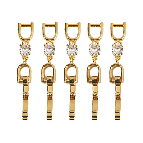 [XAGMODSHN] 5pcs/set�l�b�N���X�������u�^���C���X�g�[�����p�N���X�^���t���`�F�[�����`�F�[���u���X���b�g�l�b�N���X�p�R�l�N�^�R�l�N�^�G�N�X�e���V�����N���X