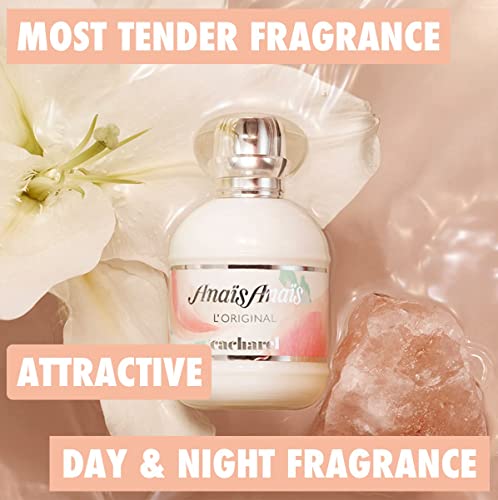 Cacharel Anais Anais Gift Set For Women, Eau De Parfum Spray Perfume 1.0 Fl. Oz., Body Lotion 1.7 Fl. Oz. #TOP2