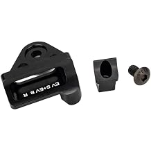 EV Brake Mount Adapter for SRAM MatchMaker Brake and Shifter Conversion Kit CNC Machined Aluminum 10g Black Fit for M9100 M9200 M8100 M7100 M6100 SeriesA