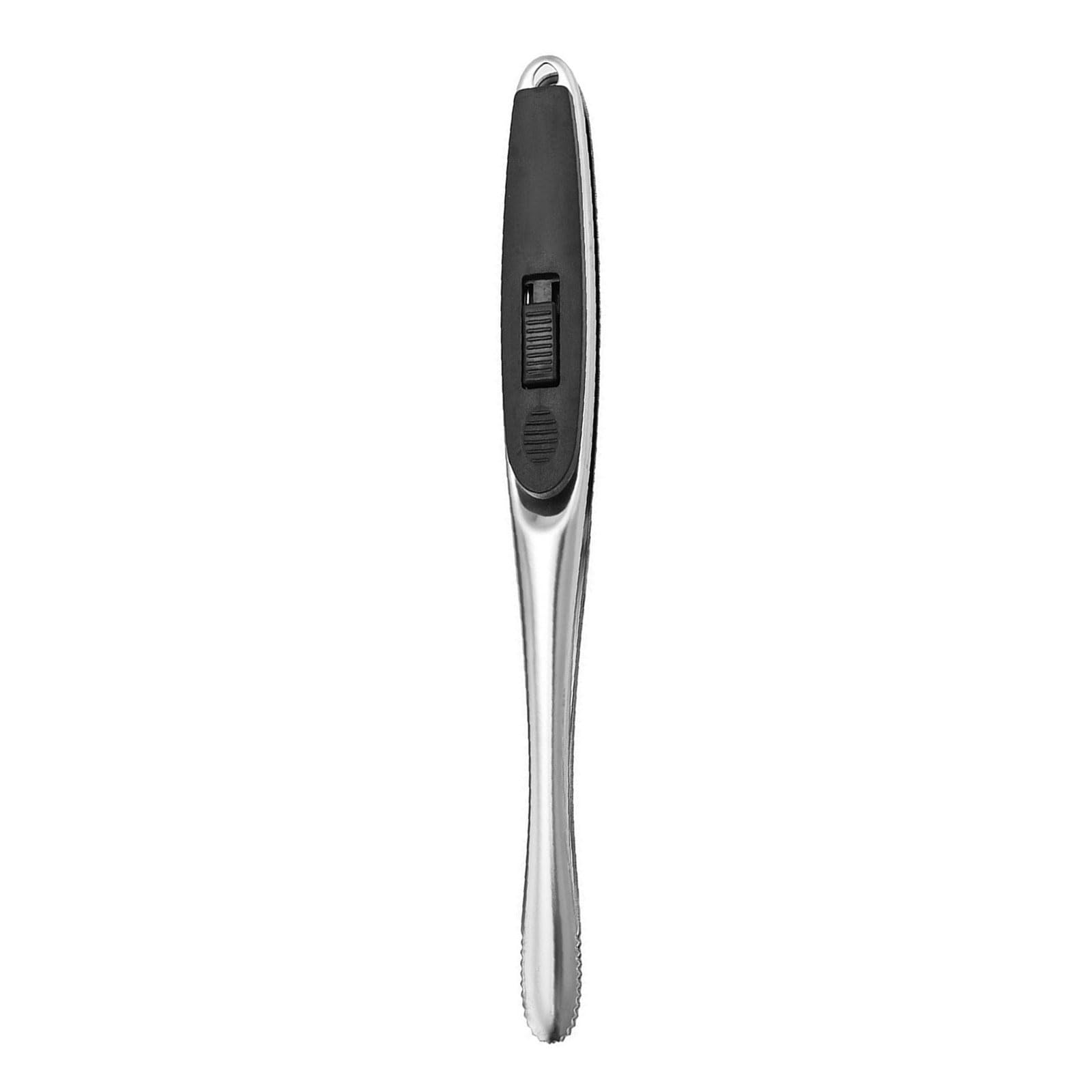 Linvimia Black Professional Heatproof Barbecue Tongs Abs Handle Easy To Cleaning Bbq Tongs For Steak Camping Kitchen Use Nonslip Barbecue