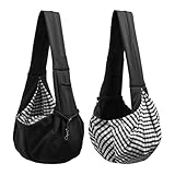 ITKXRVJZM Pet Bag Pet Crossbody Bag Backpack, Black Portable