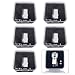 Record Player Cartridge Case Phono Stylus Storage Box Transparent PVC Needle Holder for Cartridge Protection DJ Equipment Accessory 5/10 Pcs(5PCS)