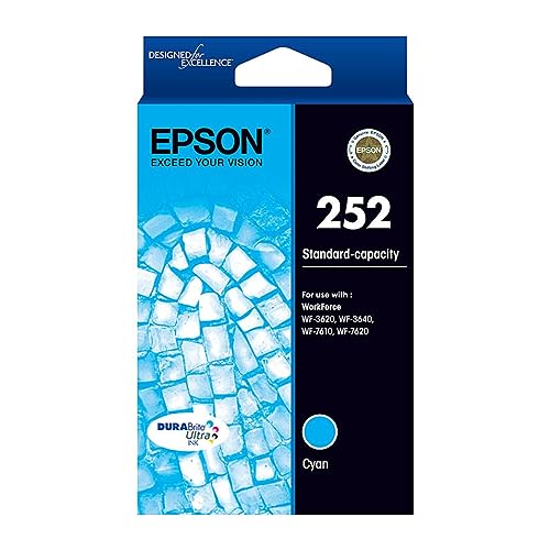 Cartouche Epson C13T252292 Cyan pour remplacer votre encre épuisée sur WorkForce WF-3640