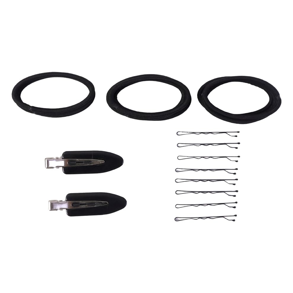 Image of Multipurpose Hair Accessories Combo Set for Women and Womens, Hair Bands, Bobby Pins and Snap Clips Hair Styling Essentials for Daily Use, Pack of 6 Sets