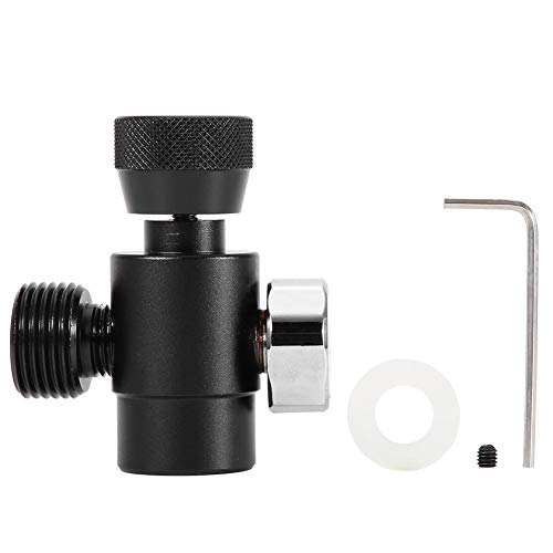 Adaptateur De Remplissage CO2 Pour Machine à Café - Acier Inoxydable, Filetage TR21-4 / W21.8-14 - Noir Ou Argent, Avec Ou Sans Compteur
