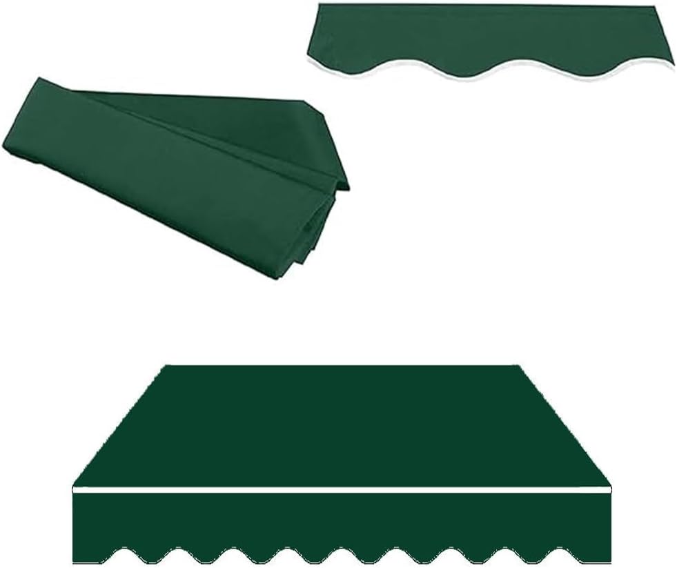 Retractable Awning Fabric Replacement 13x8ft, Door Window Sunshade Shelter Canvas, Patio Sun Shade Canopy Top Cover Replacement Awning Cloth(Camel,13x8ft/4x2.5m)