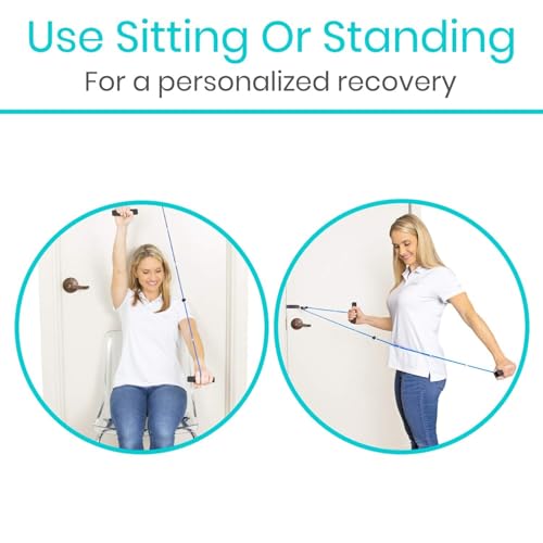 image for Vive Shoulder Pulley for Physical Therapy - Rotator Cuff Pain Pulley S