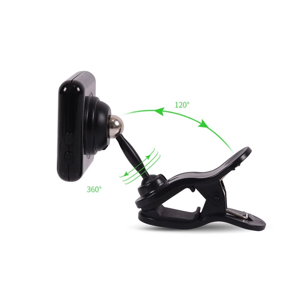 Sintonizador de Guitarra T-90 Violín electrónico sintonizador de metrónomo de metronoma Ukulele Viento sintonizador