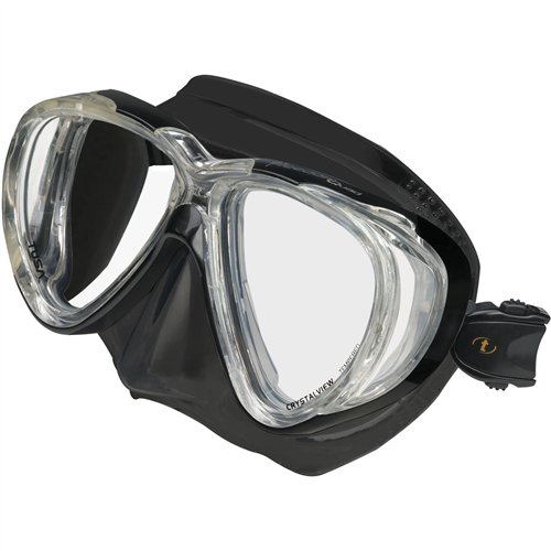 Tusa M-41 Freedom Quad Scuba Diving Mask, Translucent #TOP4