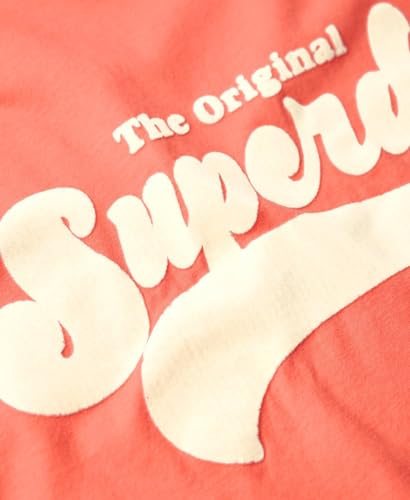 T shirt rétro décontracté floqué femme Superdry - vue 5